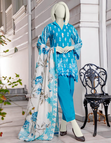 Junaid Jamshed JLAWN-S-21-187 Maneli Eid Collection 2021